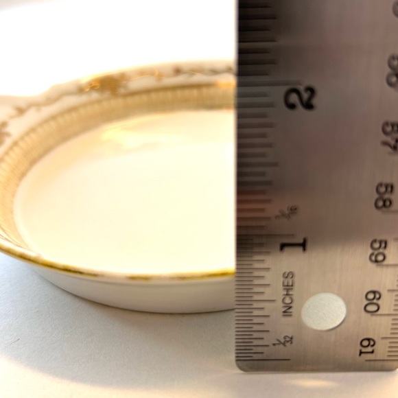 Nippon Hand Painted Trinket Dish Side Plate - Picture 5 of 7